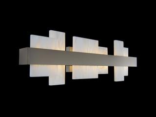 Modern Forms Acropolis 1-Light Brushed Nickel LED Vanity Light