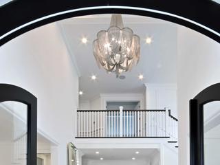 Maxim Lighting Chantilly 1-Light Polished Nickel Empire Chandelier