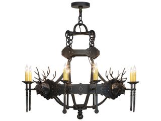 Meyda 8-Light Timeless Bronze Chandelier