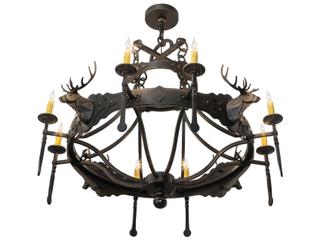 Meyda 8-Light Timeless Bronze Chandelier
