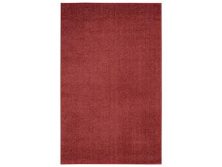 Essentials Indoor Outdoor Area Rug in Brick Red