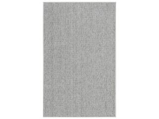 Natural Texture Power-Loomed Area Rug with Cut-and-Loop Pile