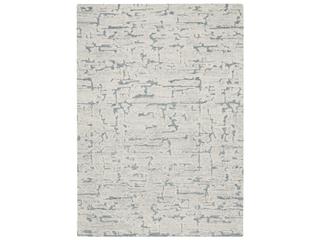 Ck009 Sculptural Rectangular Area Rug Abstract High-Low Pile