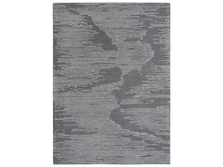 Ma30 Star Abstract Hand-Tufted Wool Blend Area Rug in Blue