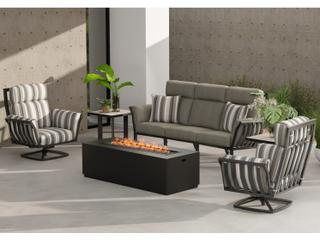 OW Lee Aris Aluminum Patio Lounge Set