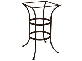 OW Lee Wrought Iron Square Bar Table Base
