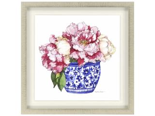 Florals Pretty Petals I Framed Giclee Wall Art by Roberts