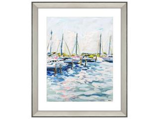 Paragon Sporting Marina at Dusk Wall Art