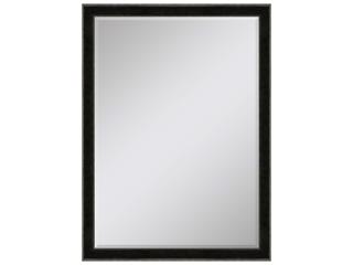 Paragon 535 Mirror Group Black Metallic Silvered Wall Rectangular Mirror