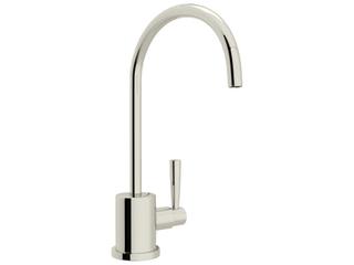 Holborn Polished Nickel Filter Kitchen Faucet with Metal Lever Handle