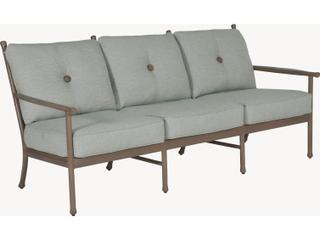 Castelle Lodge Deep Seating Cast Aluminum Loveseat