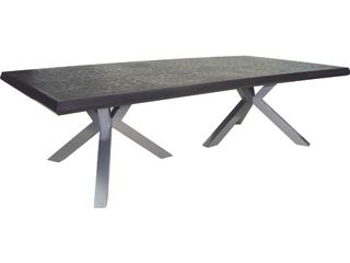 Castelle Altra Aluminum Rectangular Patio Dining Table