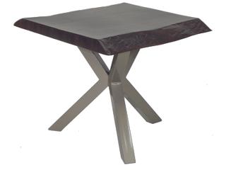 Castelle Altra Aluminum Square Outdoor Patio Side Table