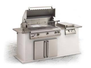 PGS Pacifica Commercial 39 Inch Built-In Natural Gas Grill With Timer