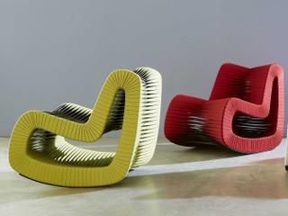 Phillips Collection Seat Belt Rocker Rocking Chair
