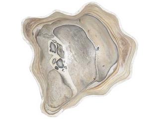 Luxecor Flow Onyx Wall Bowl Faux Finish 3D Art
