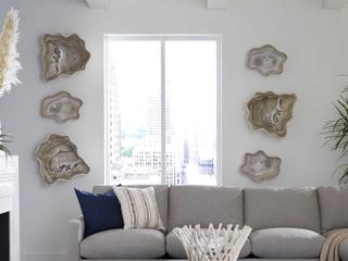 Luxecor Flow Onyx Wall Bowl Faux Finish 3D Art