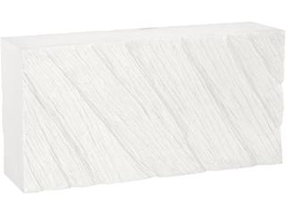 Phillips Collection Rectangular Resin White Console Table