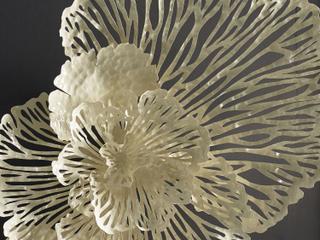 Luxecor Flower Metal Wall Art