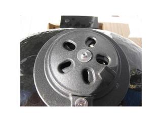 Primo Ceramic Oval Junior Charcoal Grill Smoker with Stainless Steel Grates