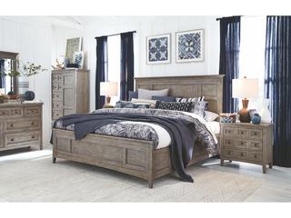Pulaski Paxton Place Dovetail Grey Dresser Mirror Landscape