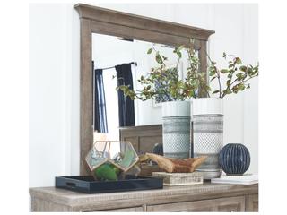 Pulaski Paxton Place Dovetail Grey Dresser Mirror Landscape