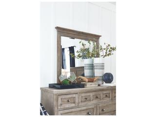 Pulaski Paxton Place Dovetail Grey Dresser Mirror Landscape