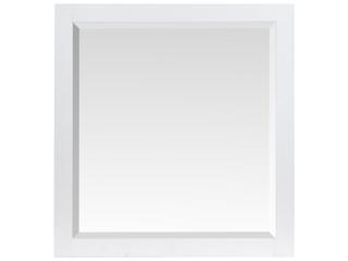 Pulaski Windmill Harbour White Whisp And Sand Dresser Mirror Square