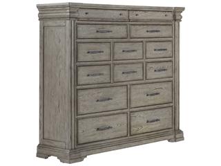 Pulaski Madison Ridge 14-Drawers Heritage Taupe Gray Hardwood Accent Chest