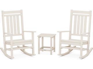POLYWOOD® Estate Recycled Plastic 3 Piece Patio Lounge Set