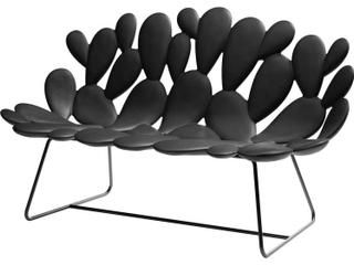 Filicudi Black Recycled Plastic Sofa