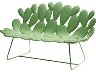 Filicudi 2-Seat Recycled Polyethylene Sofa in Balsam Green