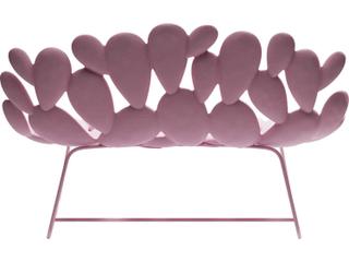 Qeeboo Outdoor Filicudi Pink Recycled Plastic Sofa