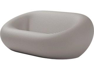 Qeeboo Outdoor Nami Dove Grey Recycled Plastic Sofa