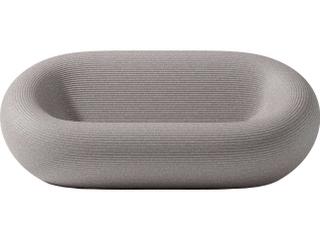 Nami Recycled Polyethylene Sofa in Warm Grey Mix