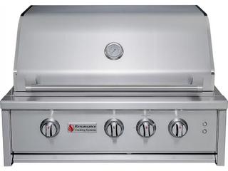 RCS Grills Cutlass Elite Stainless Steel 3 Burner Gas Built-In Grill