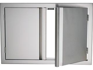 RCS Grills Valiant 33 Inch Wide Stainless Double Door