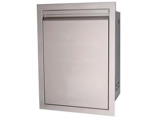 RCS Grills Valiant 20 Inch Stainless Steel Fully Enclosed Trash Drawer