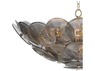 Regina Andrew Holly 9-Light Smoke Black Bowl Chandelier