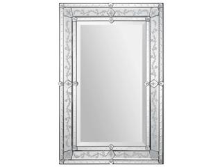 Renwil Vincenzo Clear Rectangular Wall Mirror