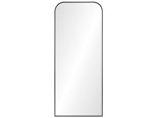 Renwil Mandret Black Rectangular Floor Mirror