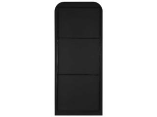 Renwil Mandret Black Rectangular Floor Mirror