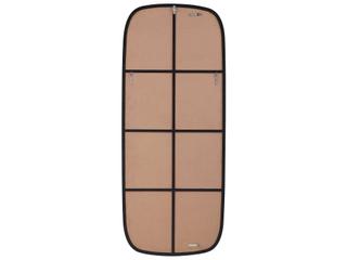 Renwil Almandine Matte Black Rectangular Wall Mirror
