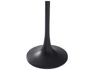 Renwil Mortain Round Marble Black End Table