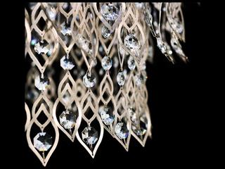 Schonbek Pavona 1-Light Silver Round Chandelier