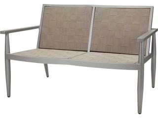 Danish Aluminum Sling Strap Loveseat