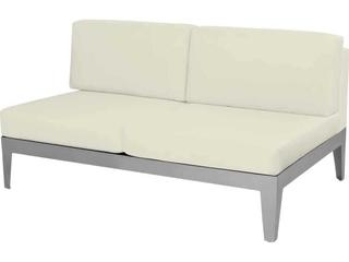 Decoscape South Beach Aluminum Modular Loveseat