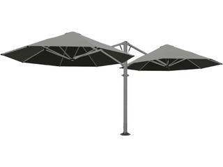 Shadowspec Unity Annodised Space Grey Umbrella