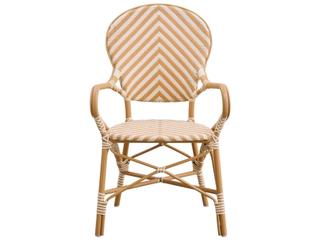 Sika Design Alu Affaire Isabell Honey Ivory Almond Aluminum Polypropylene Dining Chair
