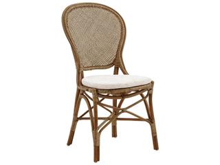 Sika Design Originals Antique Wicker Cushion Dining Chair in Youtoo Sand